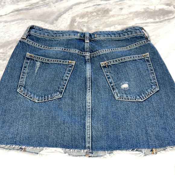 Free People denim mini skirt (NWT) - Picture 4 of 5